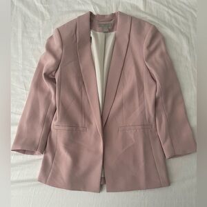 H&M Women's Pink Blazer size xxs